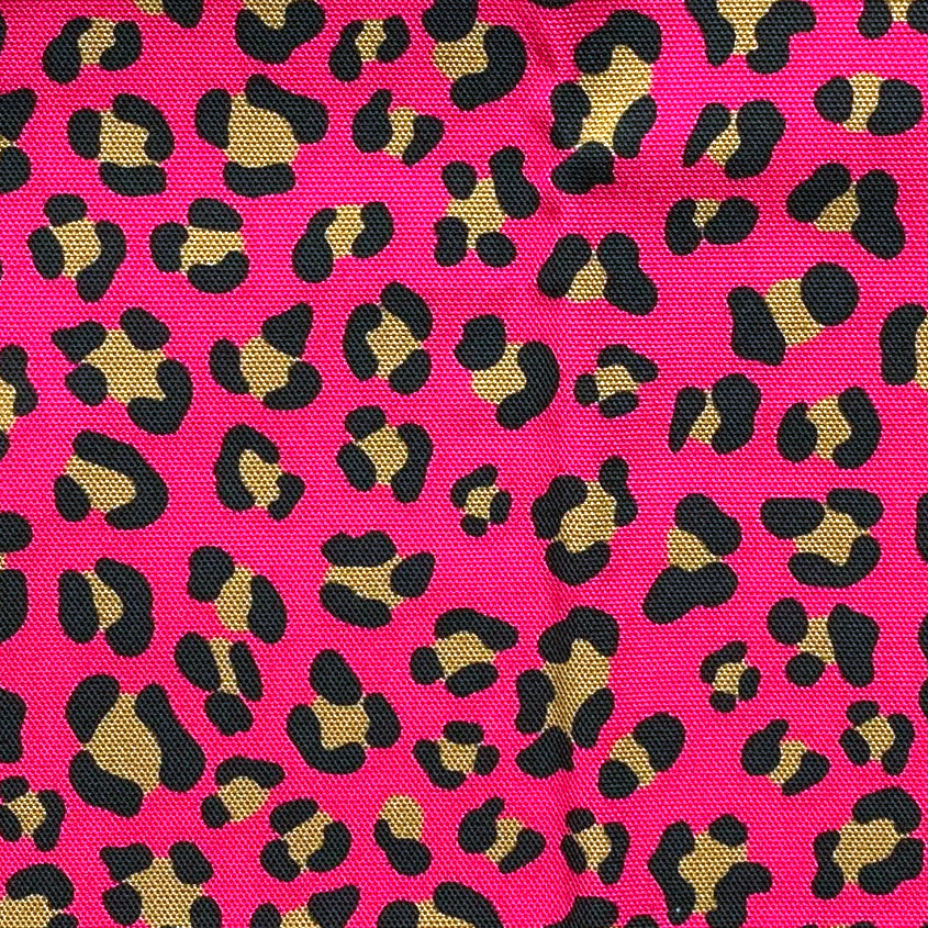 Tea Towel Organic Cotton Wild Cat Leopard Print Hot Pink – Bean and Bemble